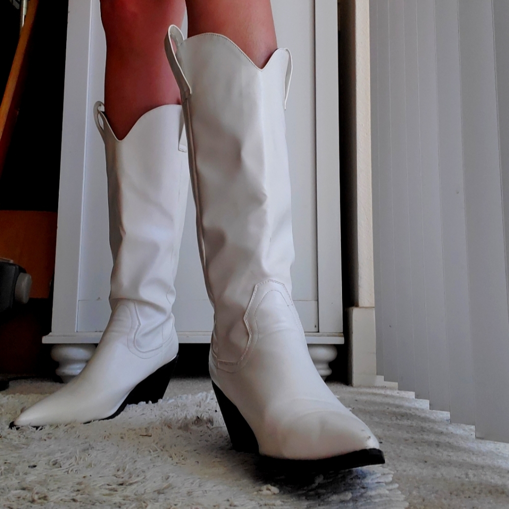 White Cowgirl Boots